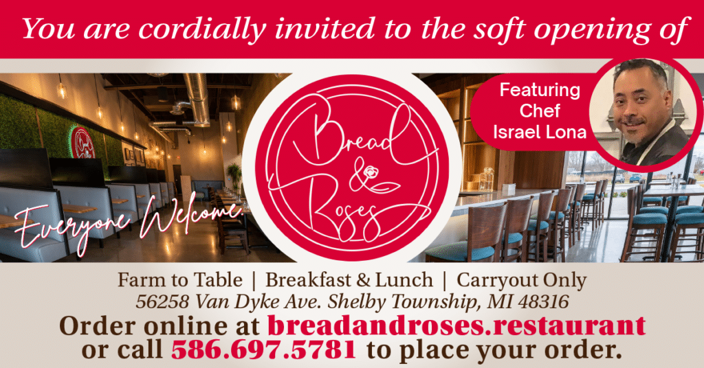 Bread & Roses Has Soft Opening Tuesday January 19th, 2021 Bread & Roses